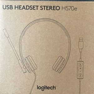 Discounted Pair of Logitech USB Headset
